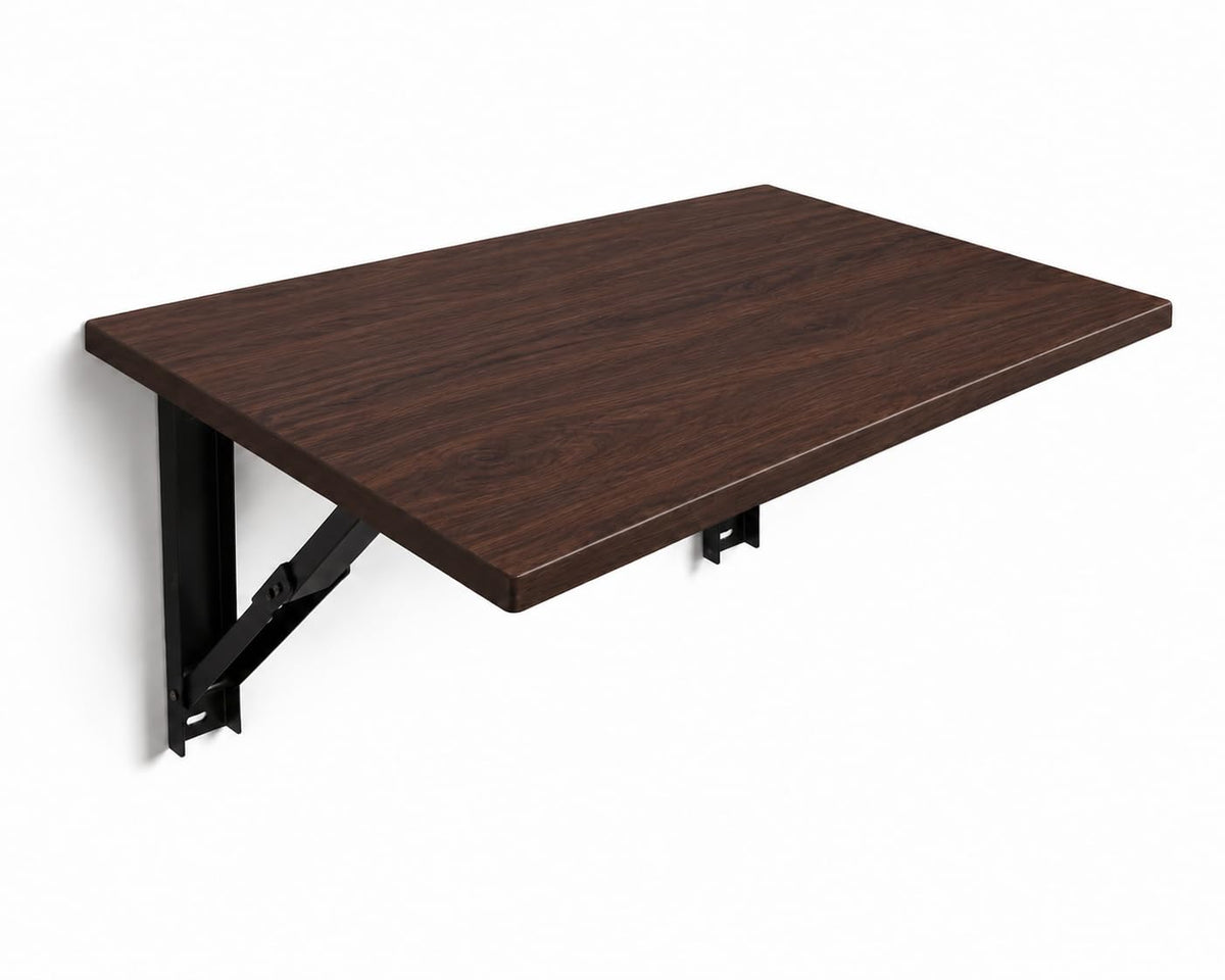 Pedpix Engineered Wood Wall Mounted Folding Table | Multipurpose Flexible Laptop, Study, Writing, Dining Desk For Home, Office |