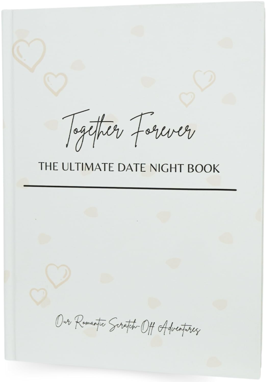 Together Forever Scratch-Off Date Night Book - 60 Unique & Romantic Date Ideas for Couples | Anniversary, Wedding, Valentines Gi