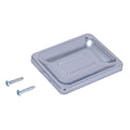 EZ-FLO Bathroom Soap Dish with Exposed Screw, Chrome, 15201