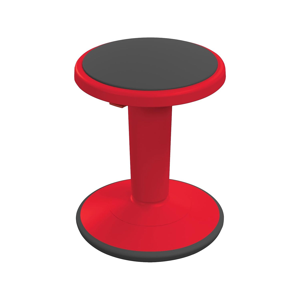 Mooreco 1418 Inch  Plastic Hierarchy Height Adjustable Grow Short Stool In Red