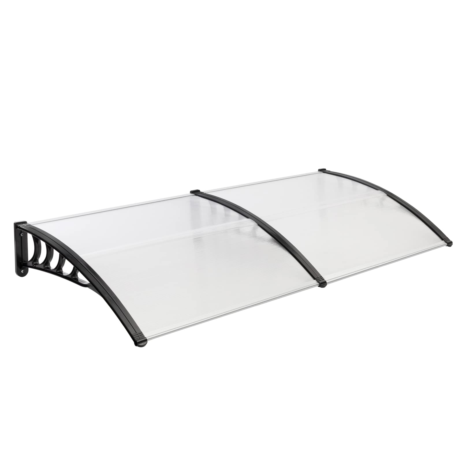 Vingli Window Awning Door Canopy, 40' X 80' Awnings For Doors Polycarbonate Cover Outdoor Door Awnings Exterior Patio Awnings
