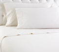 Shavel Home Products Micro Flannel Printed Sheet Set, Ivory