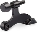 Homotek 48 Pack Hinge Pin Black Door Stopper,Adjustable Deluxe Heavy Duty Door Stopper 2-1/2'X1-3/4,With Black Rubber Bumper Ti