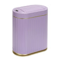 SYNCVIBE Bathroom Trash Can with Butterfly Lid 2 Gallon Sensor Trash can, IPX5 Waterproof Garbage Can Bathroom Decor, Automatic 