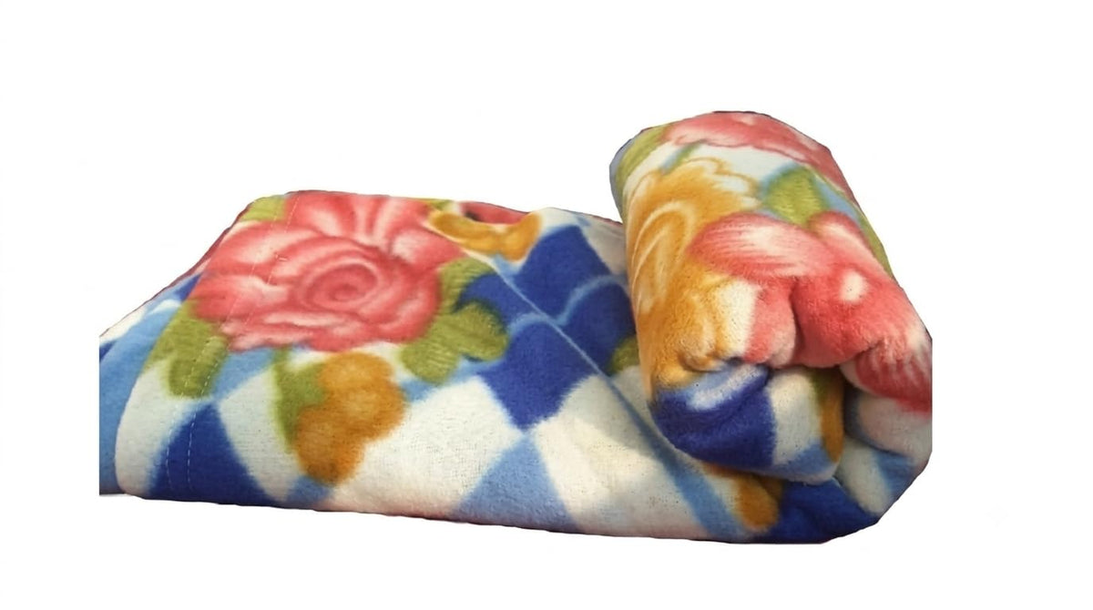 Wavva Fleece 250 TC Single Bed Blanket (Printed) (Reversible, Multicolor, (Pack of 1)
