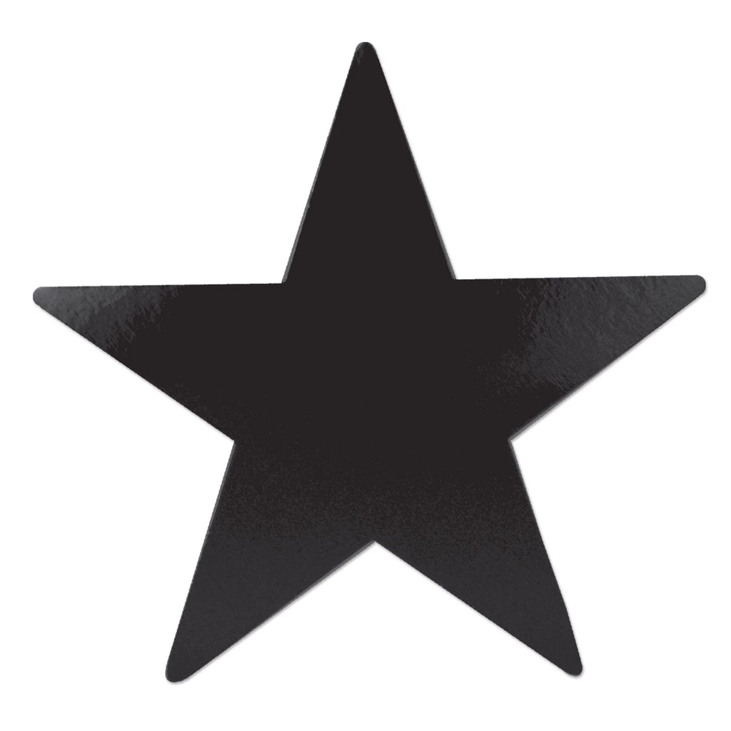 Beistle 36-Piece Foil Star Cutouts, 9-Inch