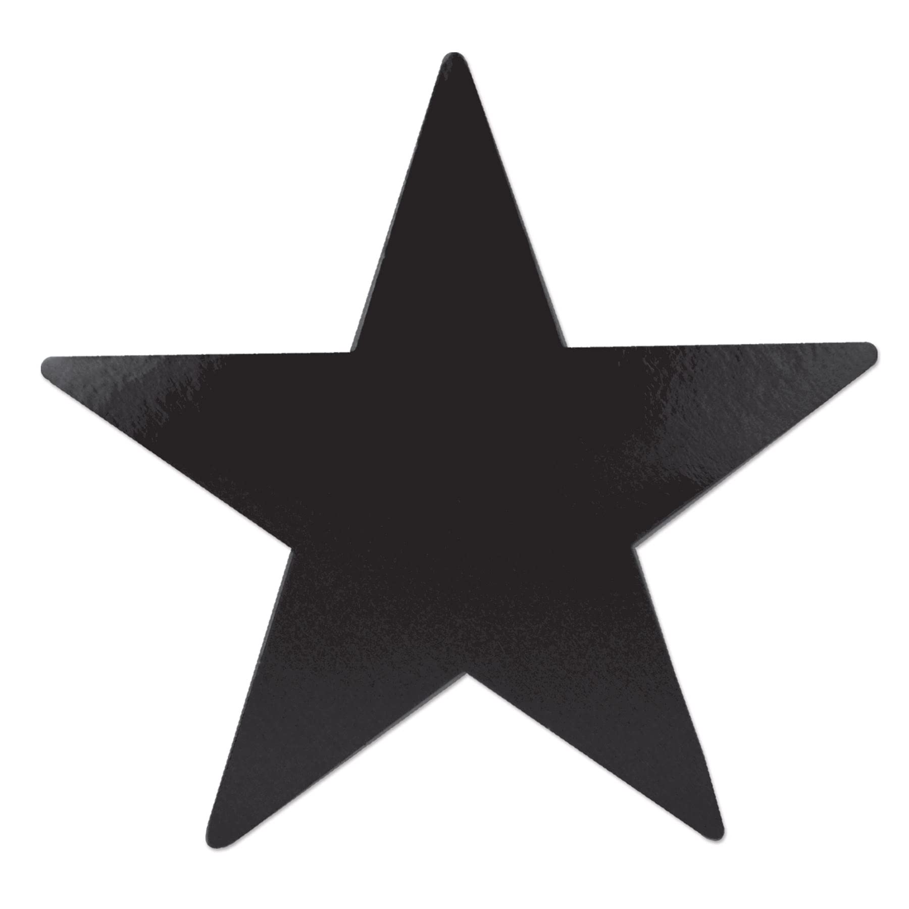 Beistle 36-Piece Foil Star Cutouts, 9-Inch