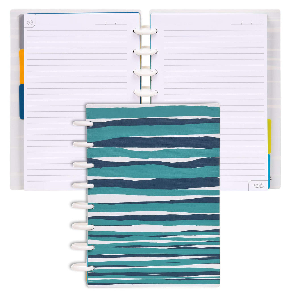 Talia Discbound Notebooks, Planner, Customizable, (Xhorizon, Midsize (7.5In X 9.75In))
