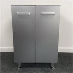 Tuff Stor Silver Storage Cabinet - 24202, Durable Garage Storage Solution, Unspecified Size, Ideal for Organizing Tools and Supplies
