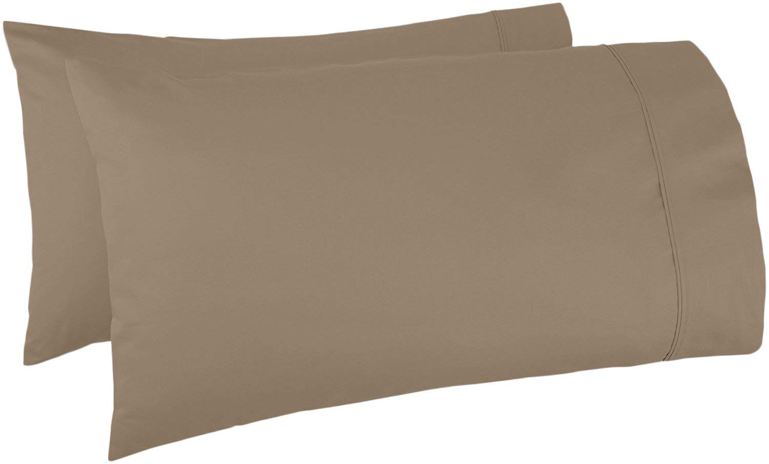 TBM Oversize Pillow Case Extra Large Fits Even The Fluffiest Pillows Including The Pancake Pillow Extra Tall Pillowcase 100% Egy