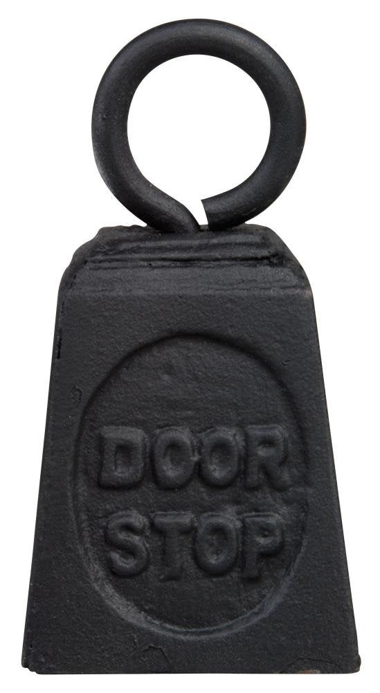 Esschert Design Weight Door Stop, Black