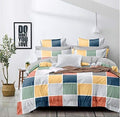 The Home Style Microfiber Reversible Single Bed Ac Comforter, Blanket, Duvet, Quilt With 1 Single Bed Bedsheet And 1 Pillow Cove