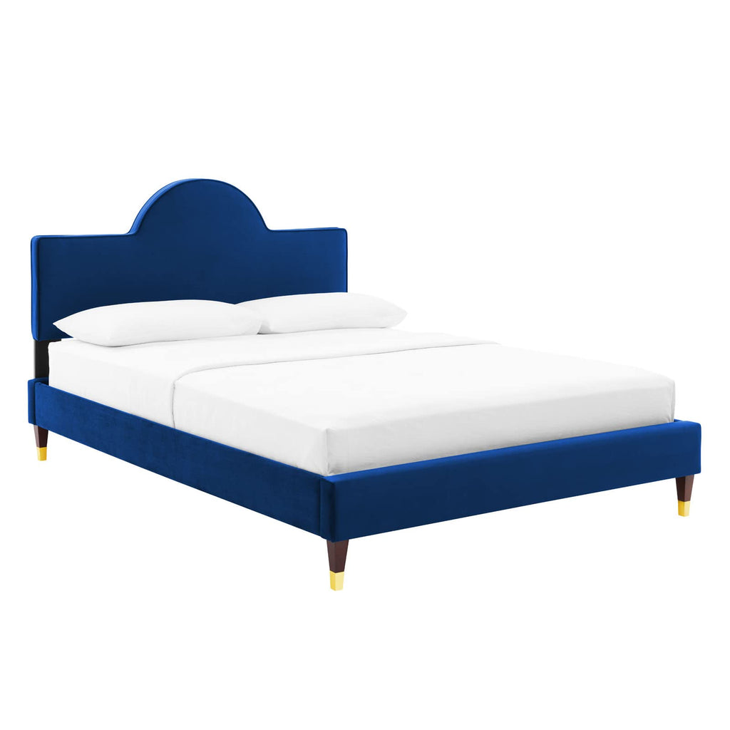 Modway Aurora Platform, Full, Navy