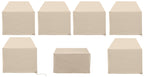 Crosley Furniture Patio Furniture Covers, Waterproof 7-Piece Cover Set For Outdoor Sectional Sofa Sets, Tan