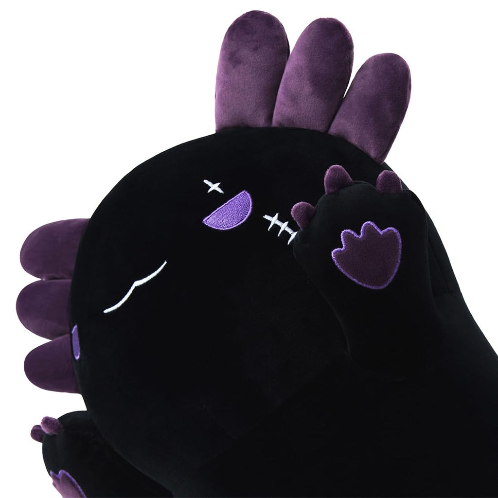 Miaohaha Long Plush Axolotl Toy Stuffed Animal Axolotl Plush Toy Pillow Hugging Pillow Gift For Kids And Girls(Purple,90Cm/35.4I