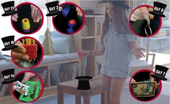 New 2024 Advent/Countdown Calendar Amazing Magic. 24 Easy To Learn Magic Tricks. Comes With A Step-By-Step Picture Guide + Video
