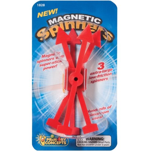 Primary Concepts, PC-1828 Magnetic Spinners44; Set of 3