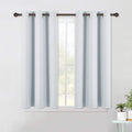 Nicetown Room Darkening Draperies Curtains Panels, Window Treatment Thermal Insulated Grommet Room Darkening Curtains/Drapes For