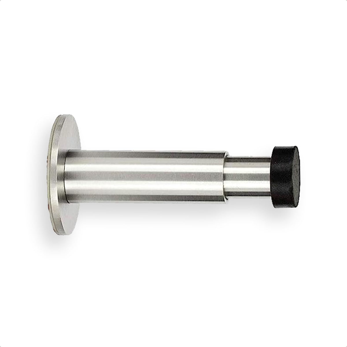 Wall Mounted Doorstop | Adhesive Or Screwing | Adjustable From 3.5' To 5,10' | Stainless Steel | Evi