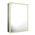 Whitehaus Whlun7055-Ir Medicinehaus Bathroom Medicine Cabinet, Aluminum