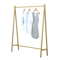 OLDRAINBOW Urban Iron Clothing Racks, 59in, Commercial Clothes Racks for Hanging Clothes, Modern Metal Garment Rack, Retail Disp