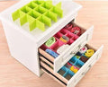 Mann Mart Adjustable Drawer Dividers & Organizers  4 Pack Diy Plastic Partitions For Custom Closet, Kitchen & Office SpaceSavi