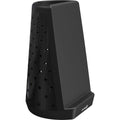 Artistic Mobile Device Holder/Pencil Cup - 5.7' Height X 3.6' Width - Desktop - Black - 1Each