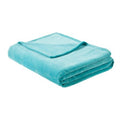 Intelligent Design Microlight Plush Luxury, Oversized Throw Blanket, Premium All Season Cover For Bed, Couch, Twin/Twin Xl, Aqua