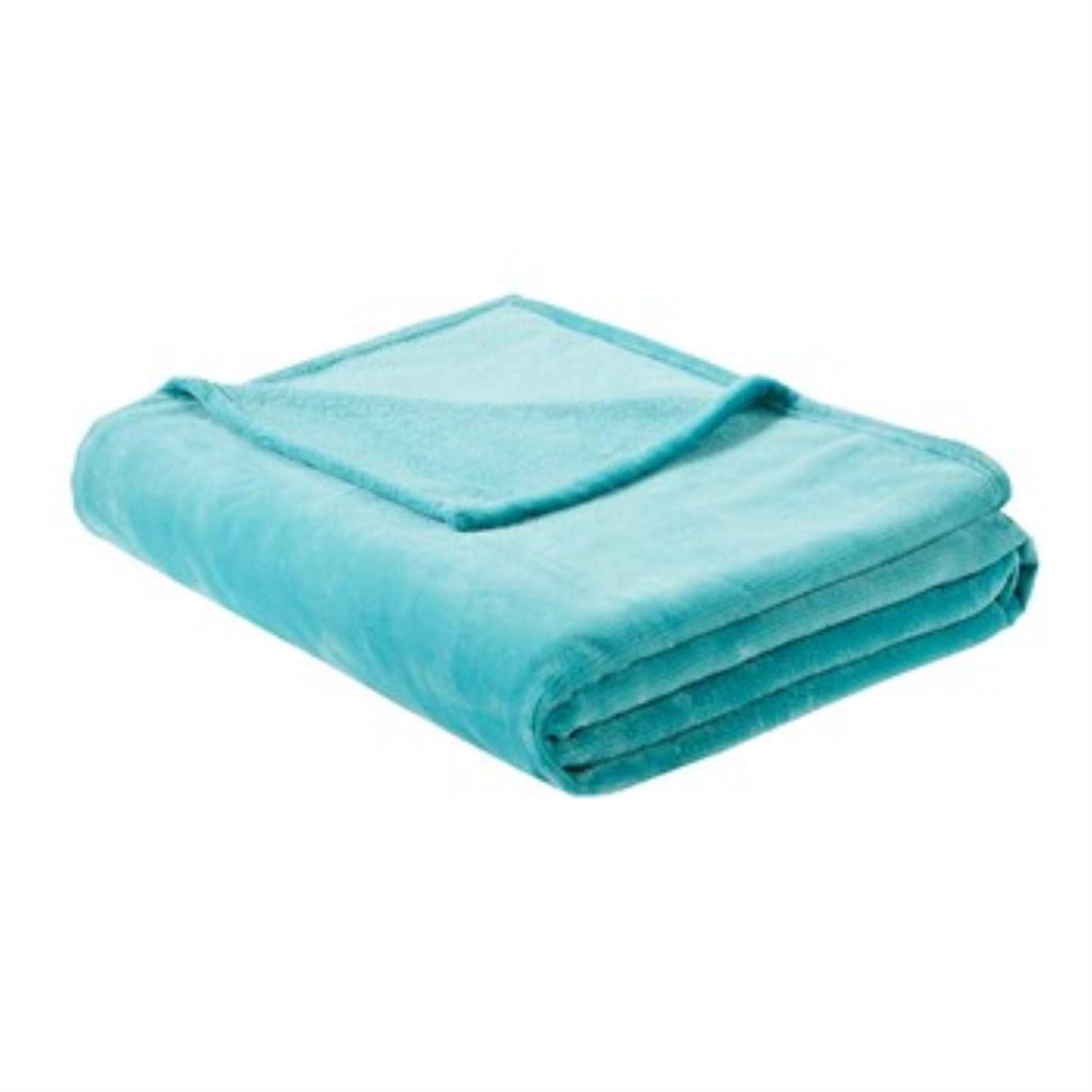 Intelligent Design Microlight Plush Luxury, Oversized Throw Blanket, Premium All Season Cover For Bed, Couch, Twin/Twin Xl, Aqua