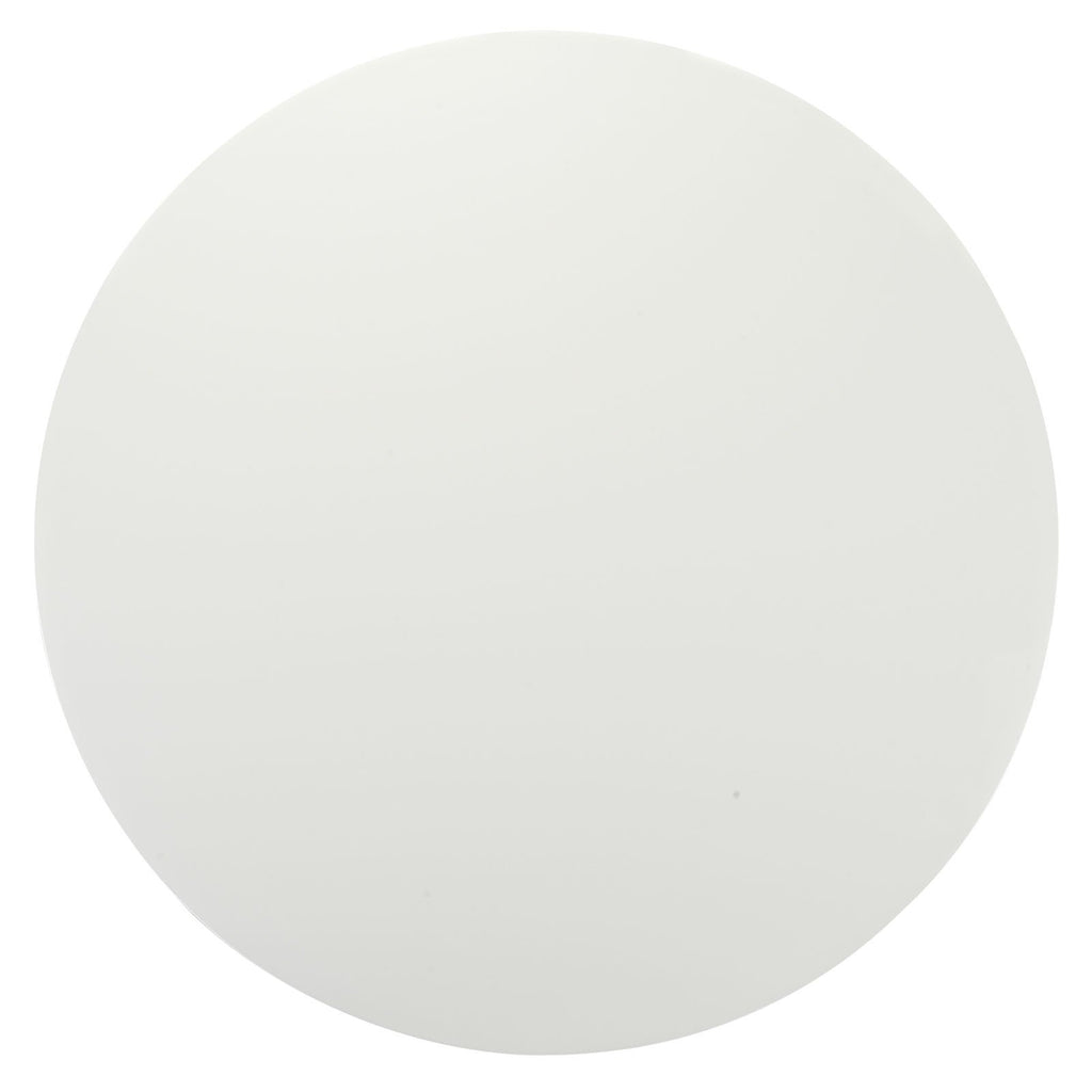 Modway Rostrum Modern 44" Round Top Pedestal Kitchen and Dining Room Table in White