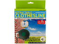 Indoor Outdoor Retractable Clothesline - Pack of 4