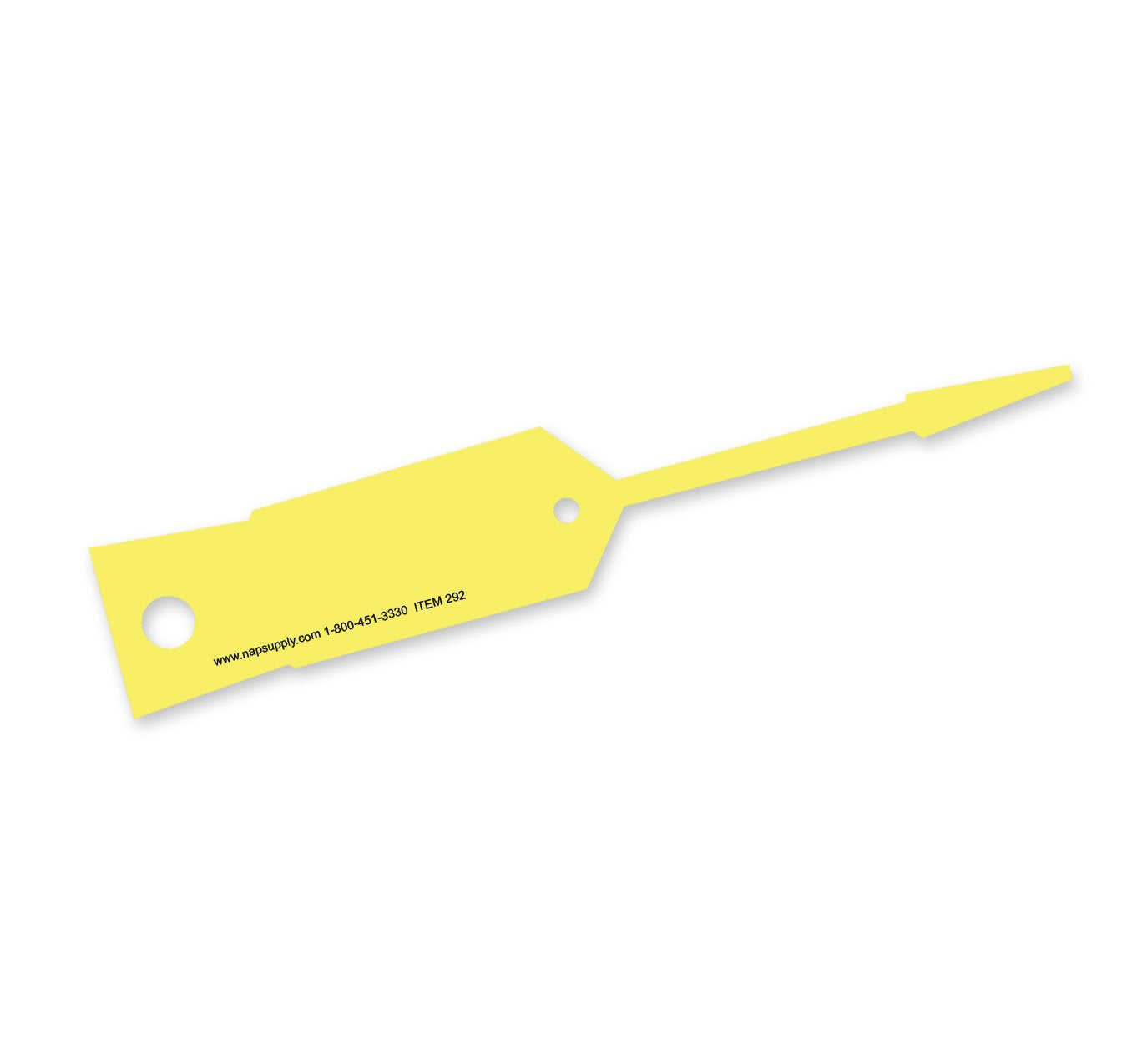 Self-Locking Arrow I.D. Tags - Pack Of 1,000 (Yellow)