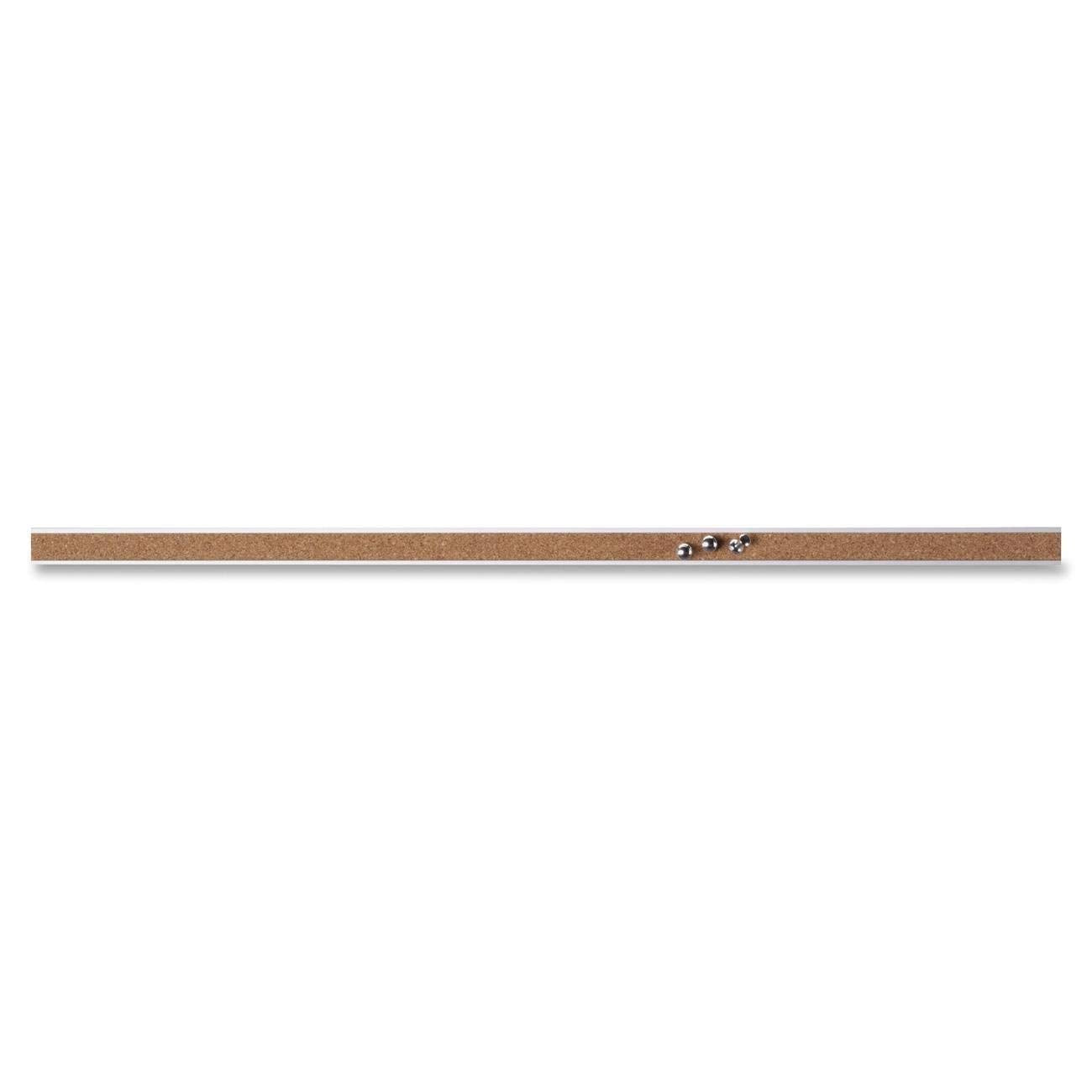 Lorell LLR49534 36" Bulletin Bar Self Sealing Cork Strip