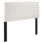 Modway Tranquil Upholstered Wood King/California King Headboard In White