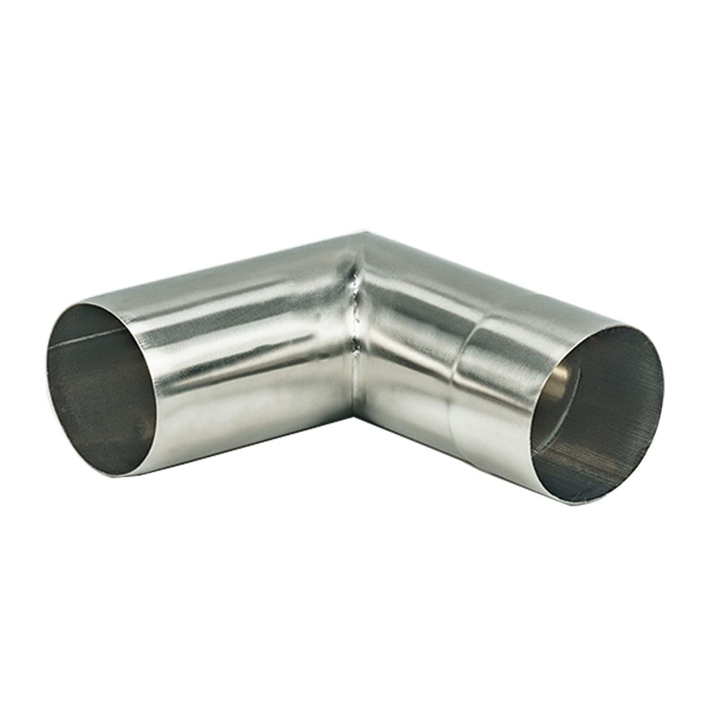 Stove Pipe 2.36 Inch 90 Degree Stainless Steel Chimney For Camping Tent Stove Smoke Exhaust