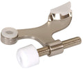 Hardware Essentials 852355 Hinge Pin Door Stops Solid And Hollow Doors Satin Nickel, 1 Count (Pack Of 1)