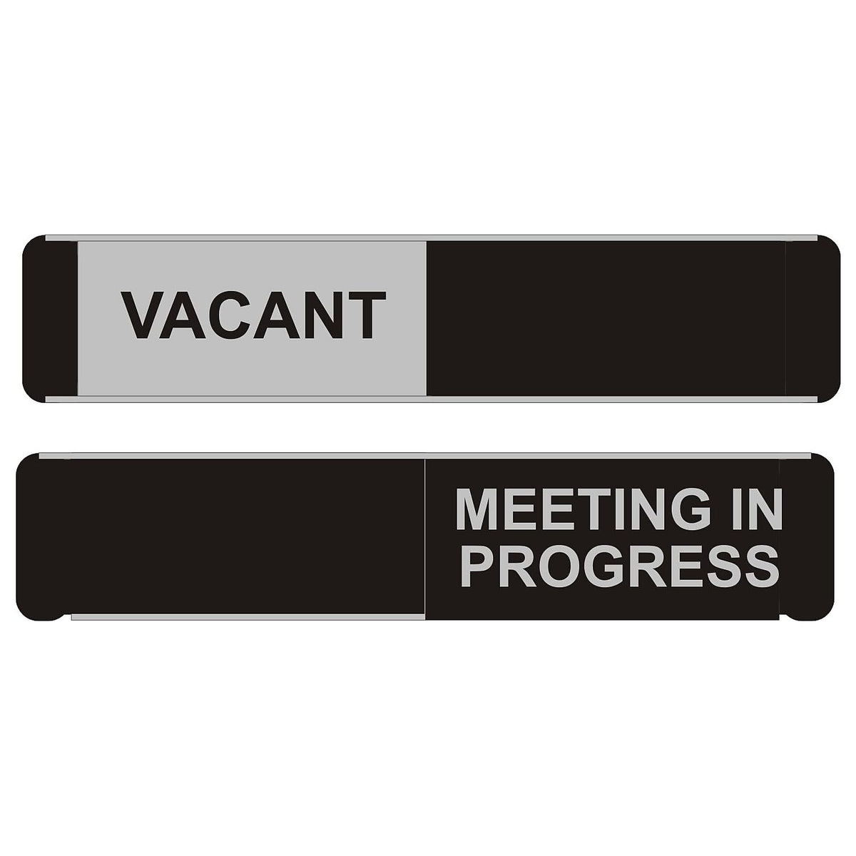 Seco Sliding Aluminum Sign 10'X 2' Messaging, Vacant/Meeting In Progress (Of139)