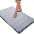 HARVA 50x80 cm Water Absorbent Bathroom Door Mat | Soft, Comfortable & QuickDry Bath Rug | Machine Washable AntiSlip Floor Mat