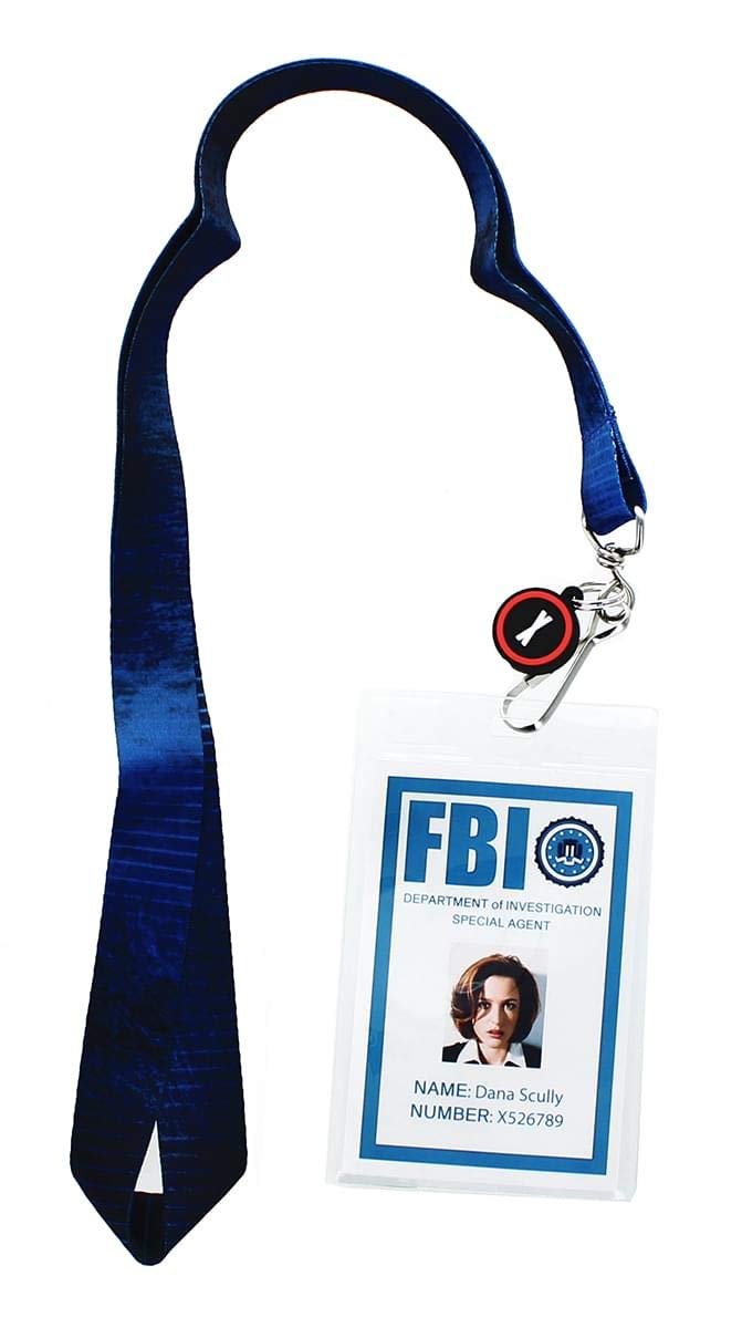 The X-Files Dana Scully Id Lanyard With Charm