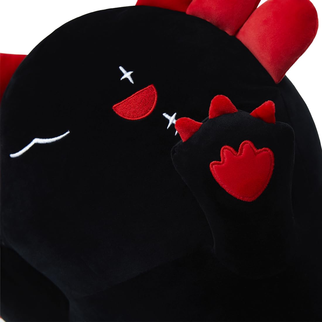 Miaohaha Long Plush Axolotl Toy Stuffed Animal Axolotl Plush Toy Pillow Gift For Kids And Girls(Black,90Cm/35.4In)