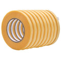 WOD Clear Produce Poly Bag Sealing Tape, 3/8 inch x 180 yds. (Pack of 10) for Packaging and Sealing of Meat, Gifts, or Ice Bags 