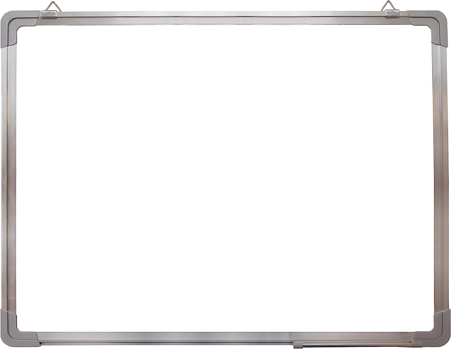Eclet Alloy Steel, Aluminium Non Magnetic 1 X1.5 Feet Double Sided White Board And Chalk Board Front Side Whiteboard Marker Surf