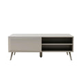Anderson Teak Altus 43" Gloss Grey Coffee Table, Large