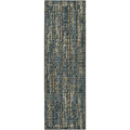 Winslow Wl6 Black Transitional Rug Runner 2' 6" X 12'
