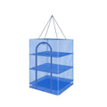 Fabloft Foldable Drying Mesh, Multitier Mesh, Outdoor Indoor Food Rack Cross3L35 * 35 * 65Cm