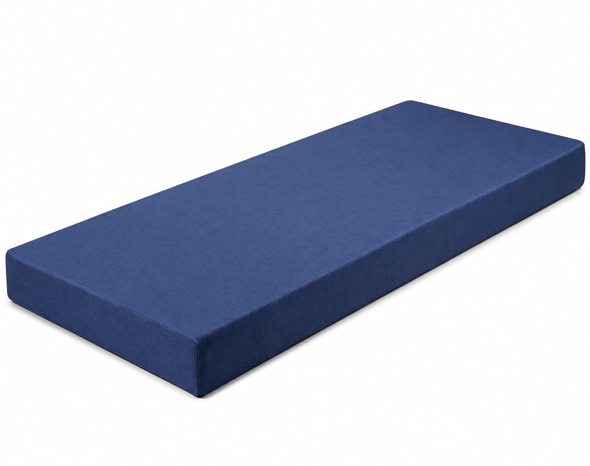 Uniquelittlefriend 3Seater Sofa Cushion With Pu Foam For Bedroom & Livingroom Hollway | Zip Cover Comfortable Foam Seat | Soft