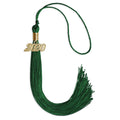 Endea Graduation Single Color Tassel with Gold Date Drop (Green, 2020)
