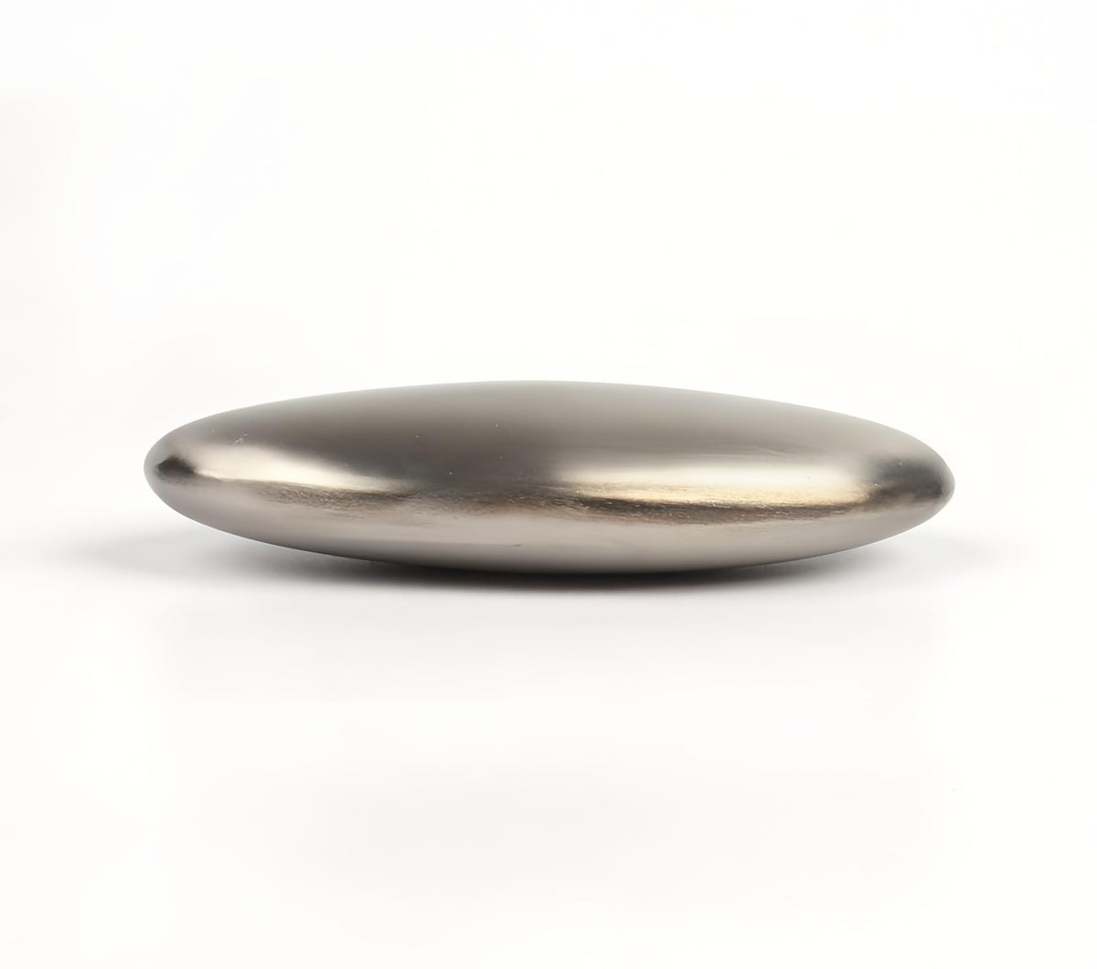 ROPTO Stainless Steel Soap Bar - Odor Remover for Hands, Eliminates Onion & Garlic Smells, 1 Count, Silvery Finish