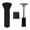 Easy-Going Patio Heater Cover With Zipper And Storage Bag, Waterproof Outdoor Heater Cover Dustproof, Uv-Resisant, Wind-Resistant (89'H X 33'D X 19'B, Black)