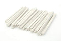 Underfur Sheet White Slate Pencils, Cut From Natural Stone (Pack Of 50Pcs)